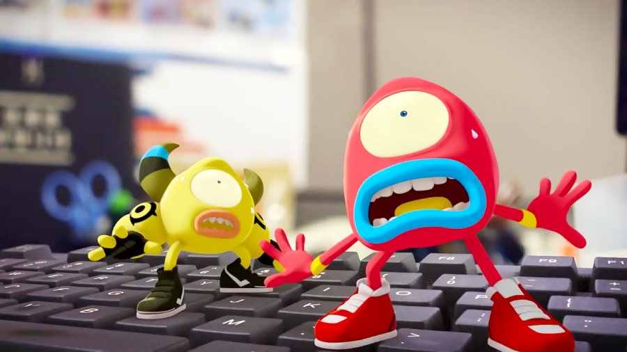 انیمیشن هیولاهای کوچولو - قسمت 14 - مبارزه آهنگین